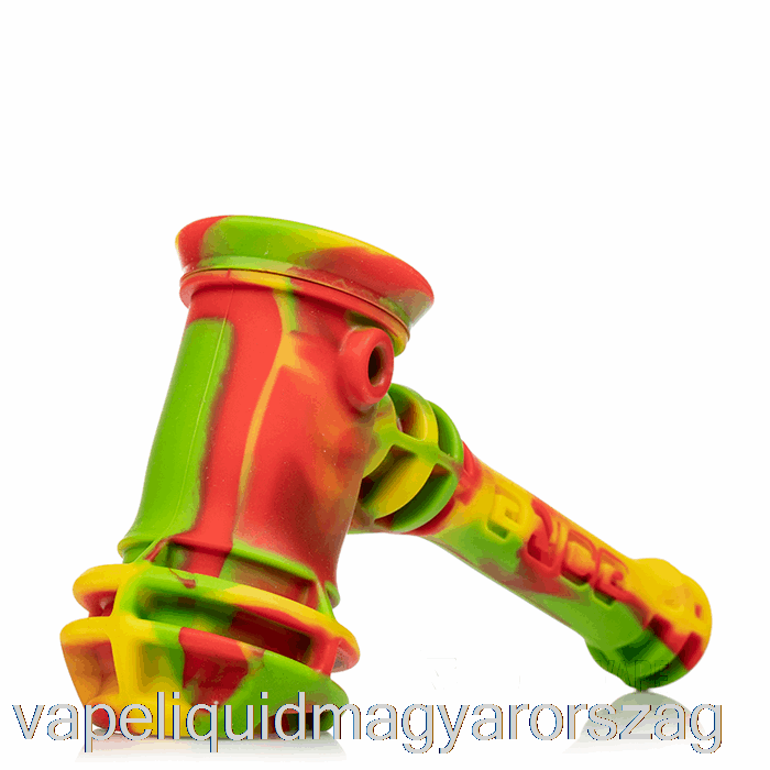 Eyce Kalapács Szilikon Buborékoló Rasta (zöld / Piros / Sárga) Vape E Cigi